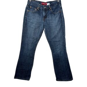 Levi Strauss 515 Boot Cut Lower‎ Rise Denim Jeans Women's Size 8 Medium Blue Y2K